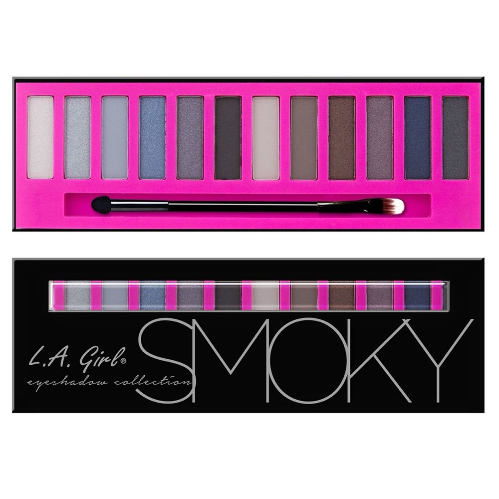 L.A. GIRL SMOKY EYESHADOW PALETTE - NEW/SEALED